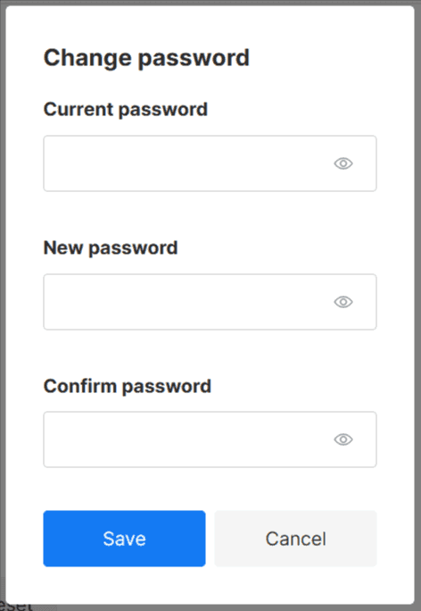 Edit account info on Umami Analytics
