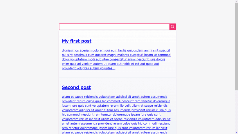 basic_search.css with Meilisearch